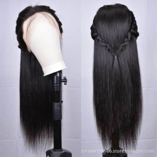 Best selling deep wave wig,cuticle aligned virgin hair wigs,hd full lace human hair wigs with baby hair for black women
